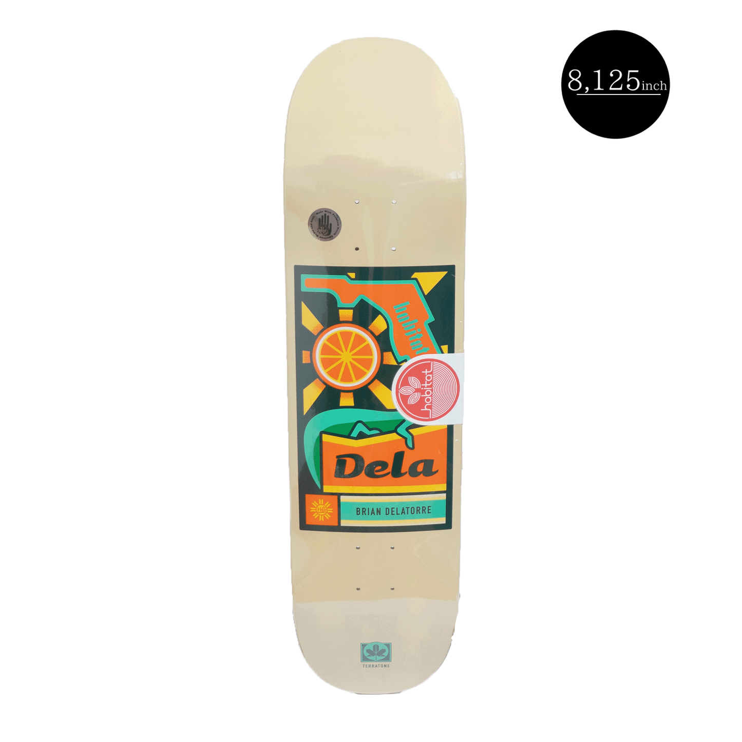 HABITAT Skateboards（ハビタット） DELATORRE TERRATONE 8.125inch