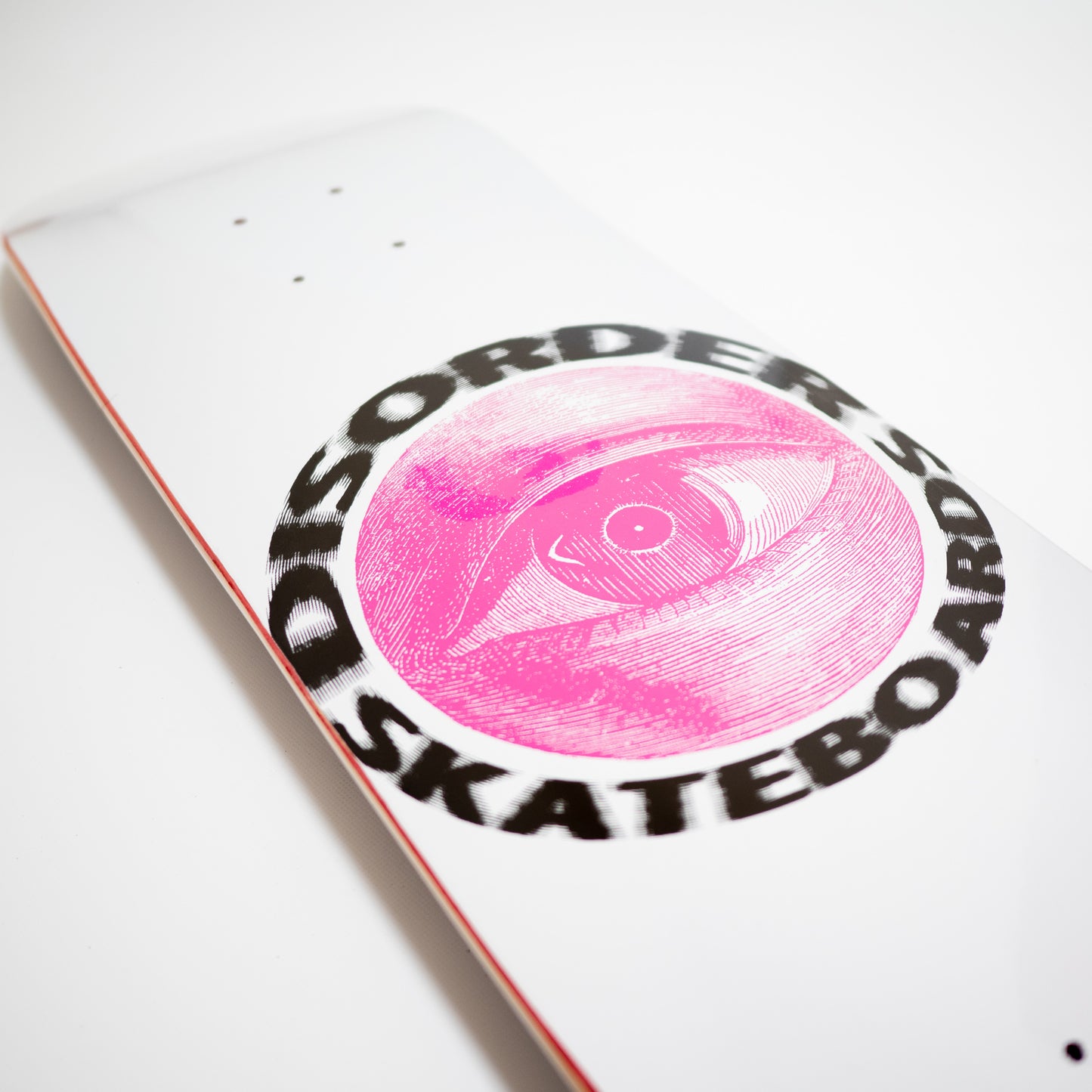 DISORDER（ディスオーダー） BLURRYVISIONDECK WHITE 8.0inch