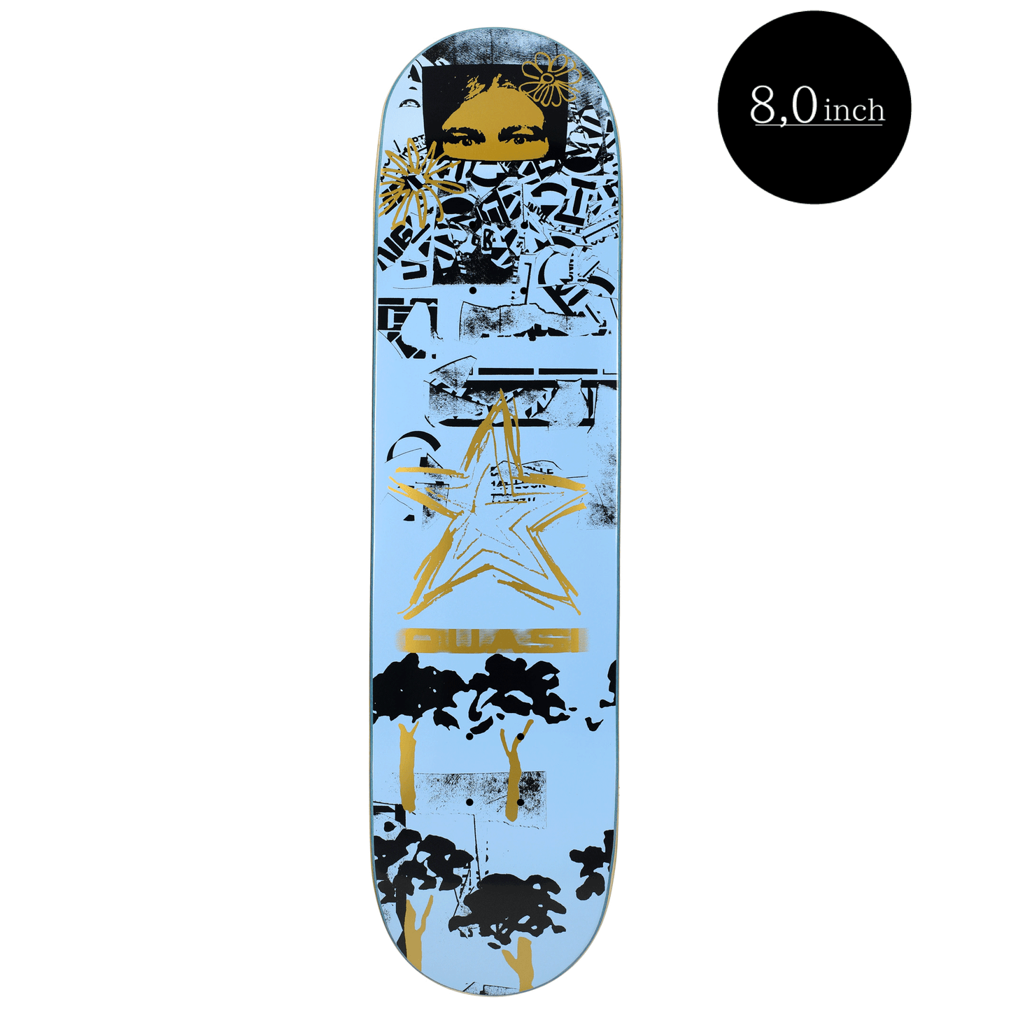 QUASI (クアジー) Deck(デッキ) EVERYWHERE 8.0inch | スケート