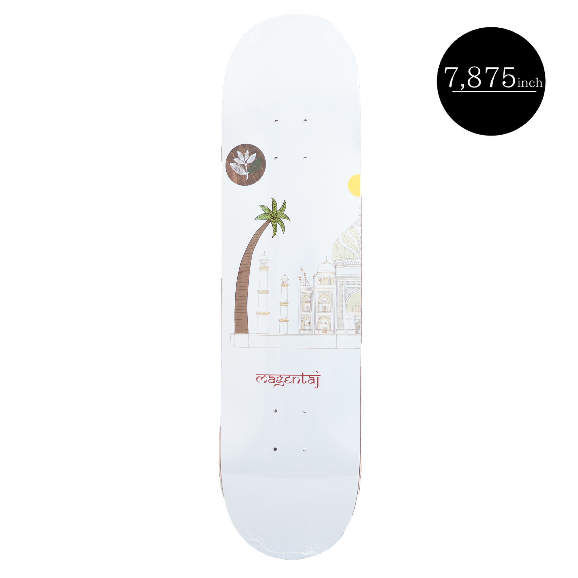 メール便対応! 【新品】MAGENTA マゼンタ スケボー デッキ 7.875inch