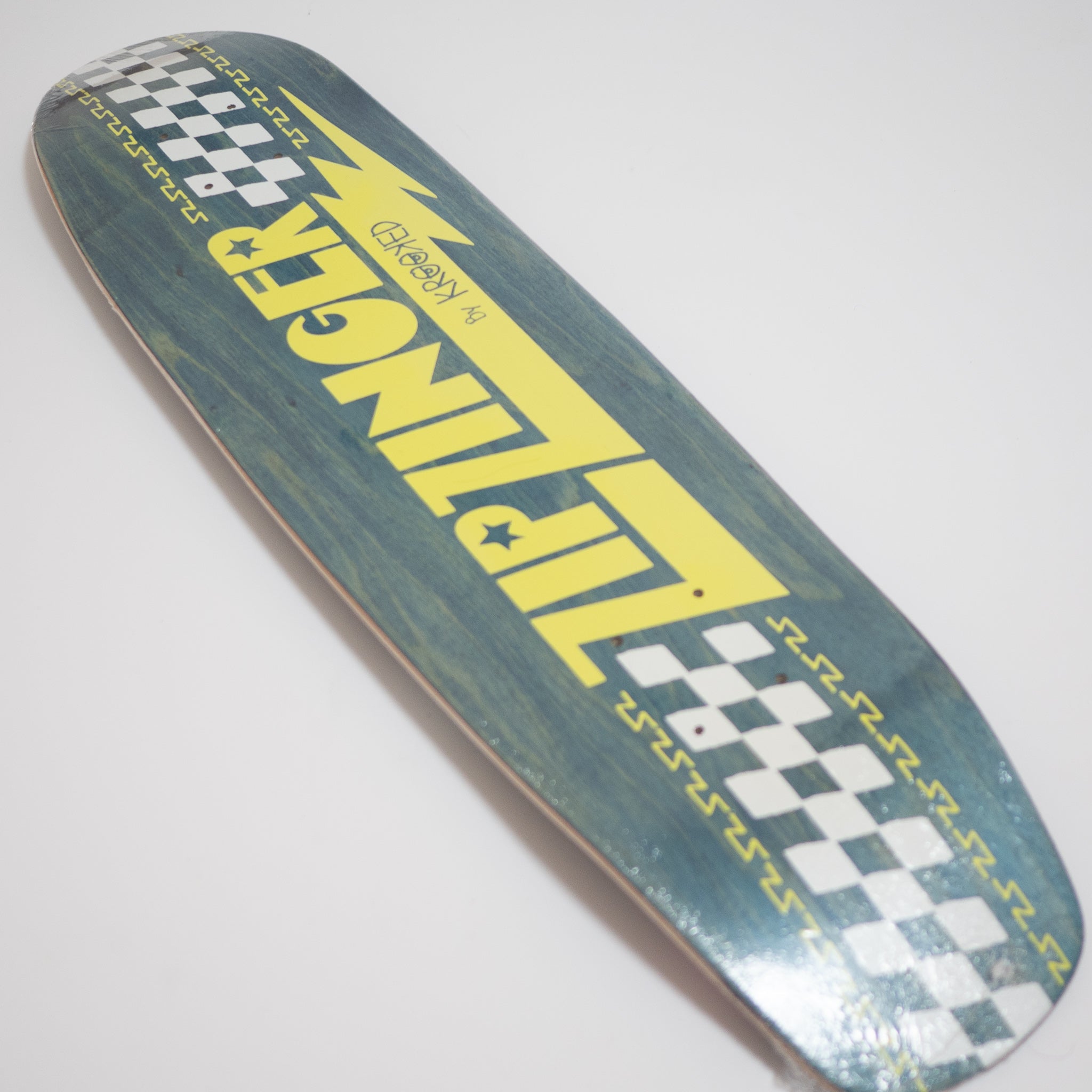 Krooked Zip Zinger Skateboard Deck 7.37 - スケートボード