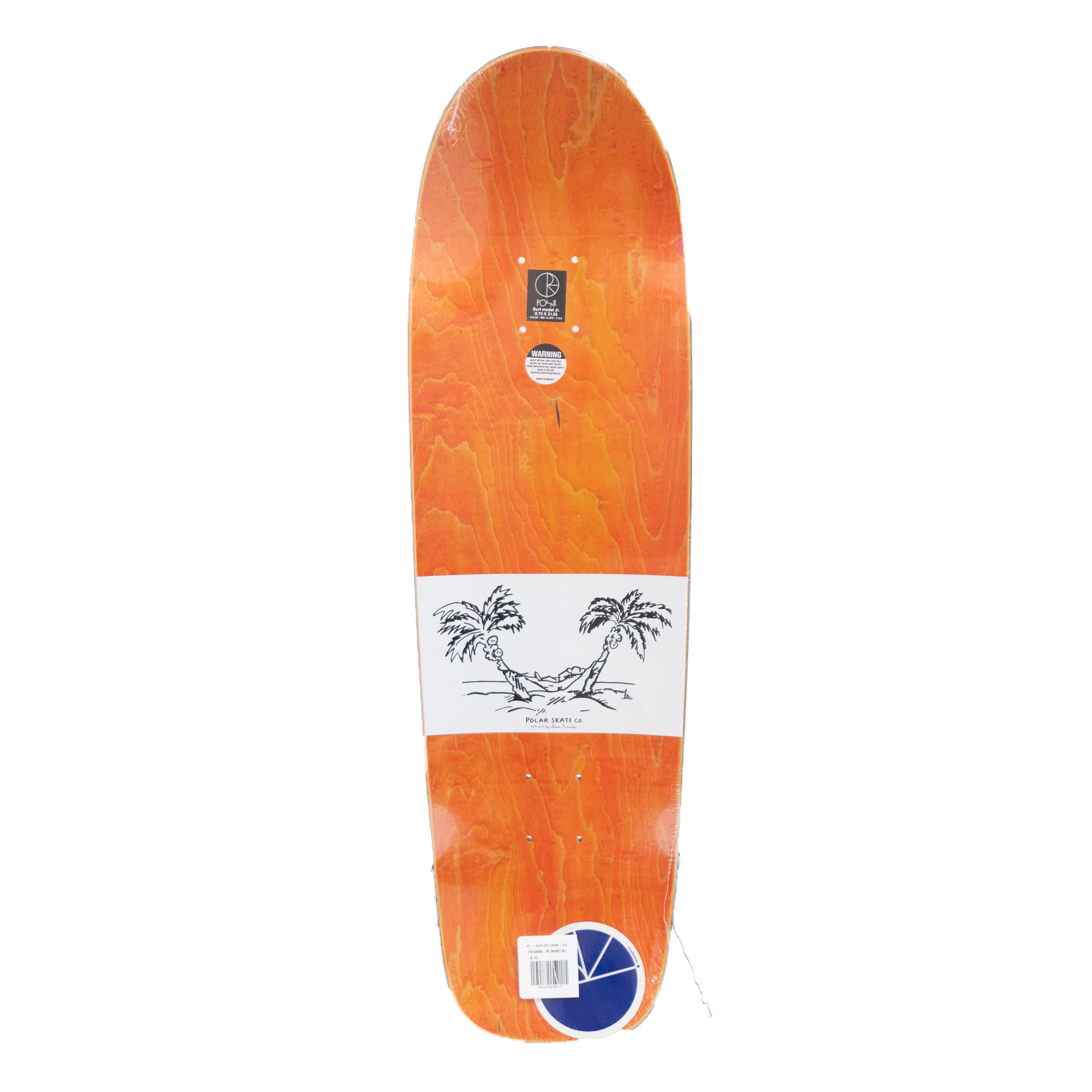Polar Skate Co.（ポーラー スケートボード カンパニー） Deck（デッキ） SHIN SANBONGI Freedom 9.0inch（ Surf） | スケボーショップ MARRY Skateshop