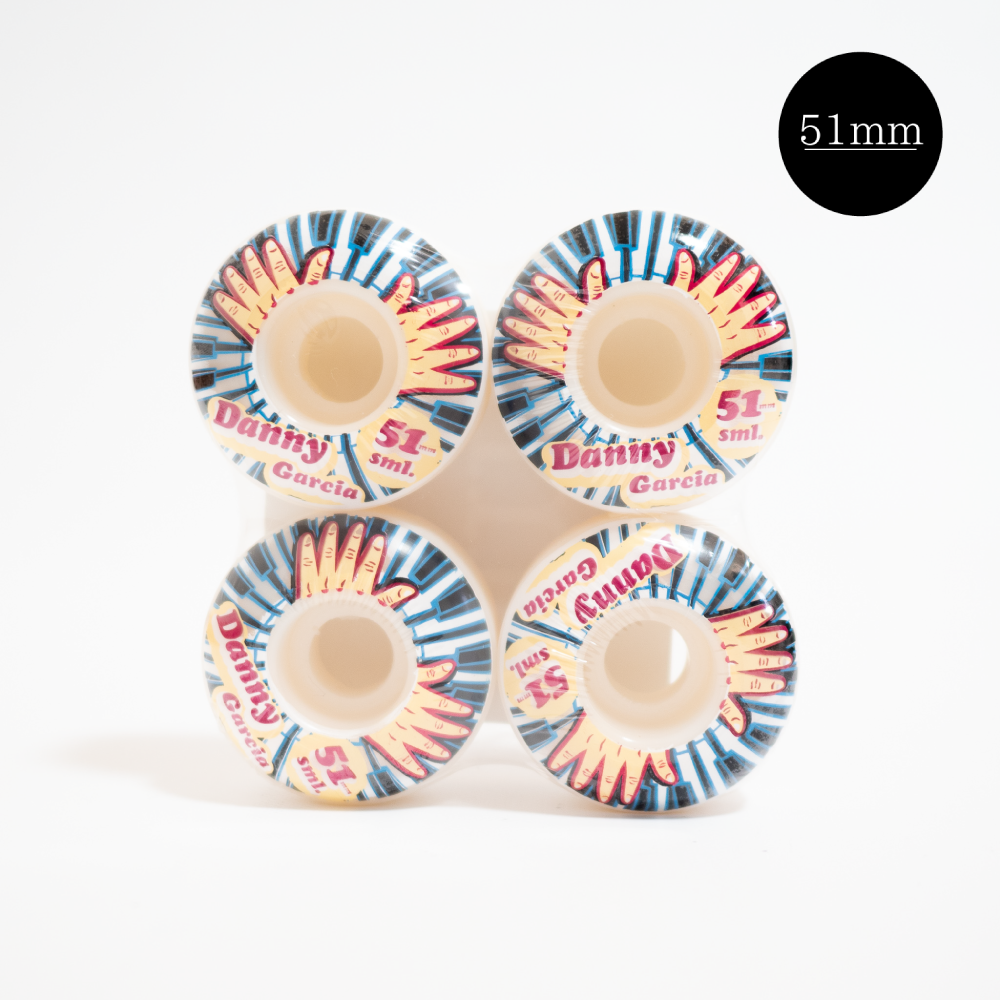 sml wheels（スモールウィール）DANNYGARCIA CLASSICS PIANOHANDS 51mm 99a